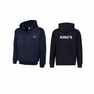 King's Aduts Zip Hoodie