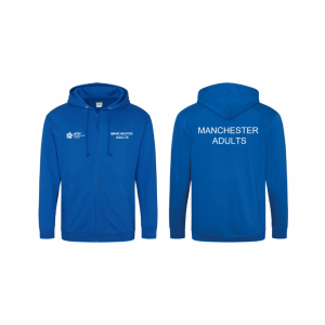 Manchester Adults Zip Hoody