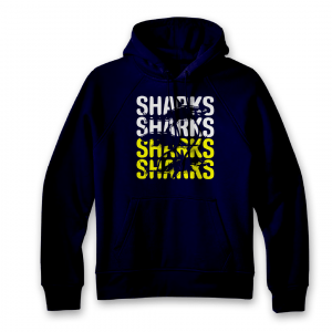 Sharks Hoodie - Design 1