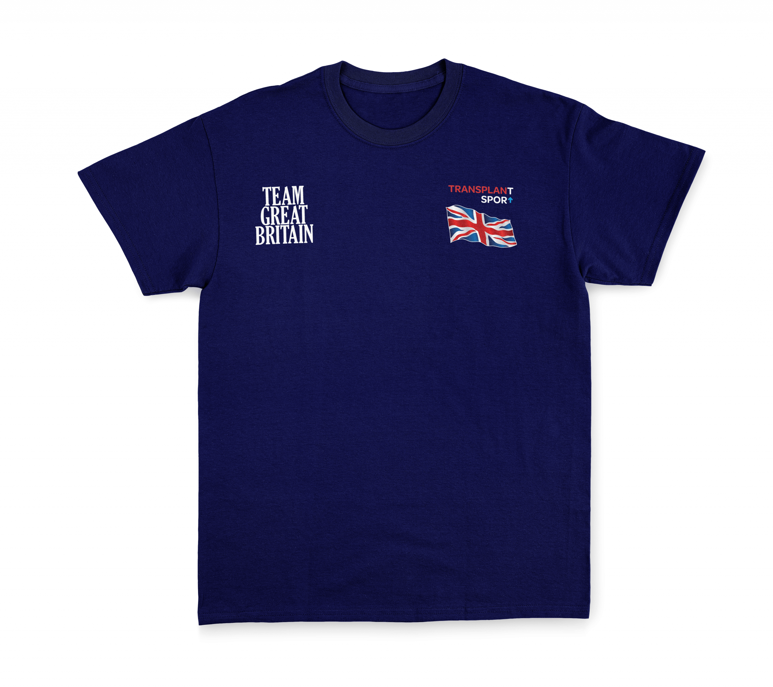 TEAM GB – COTTON TEE – NAVY
