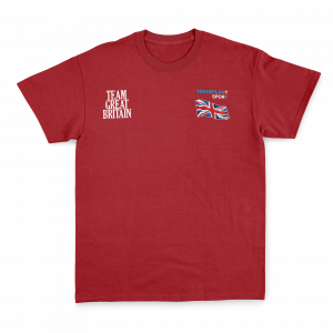 TEAM GB - COTTON TEE - RED