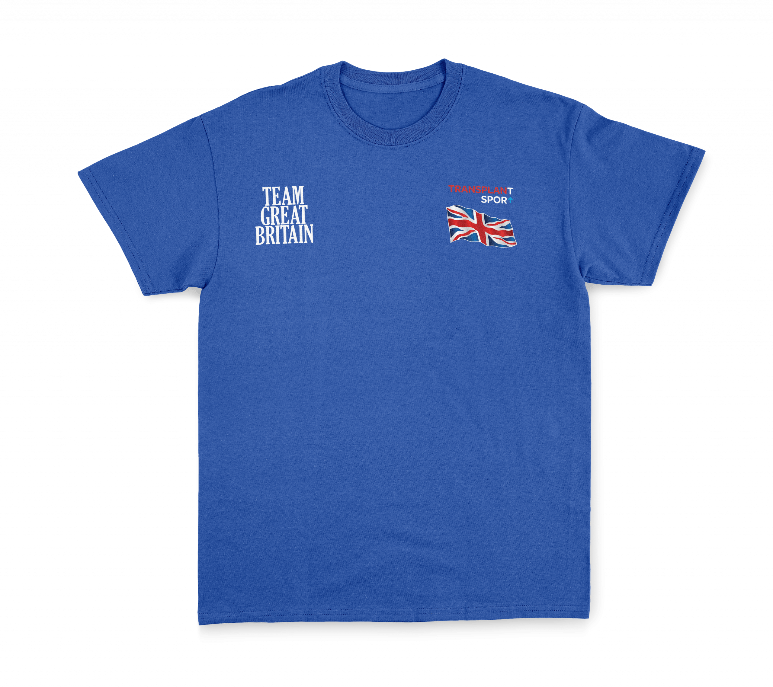 TEAM GB – COTTON TEE – ROYAL