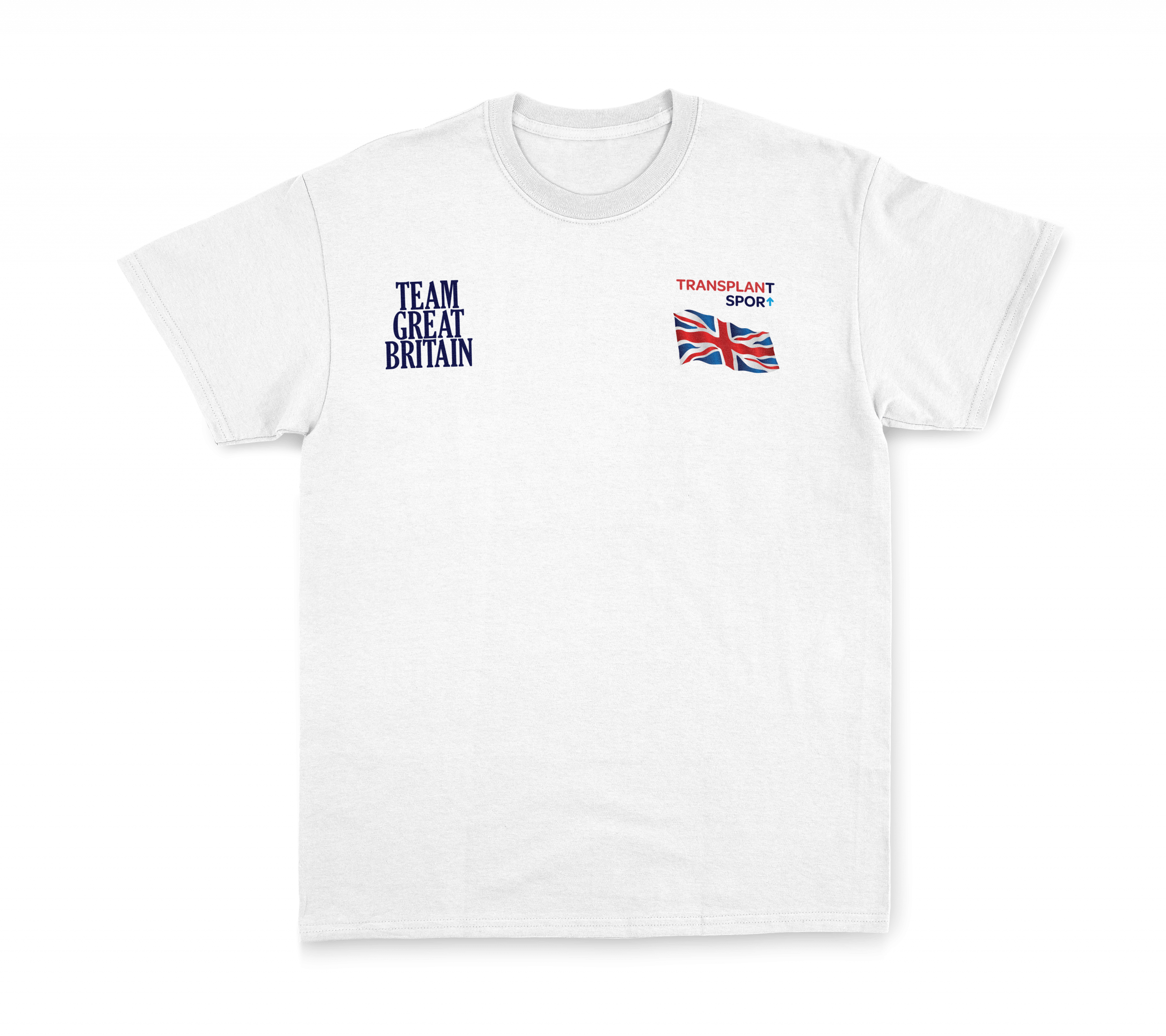TEAM GB – COTTON TEE – WHITE