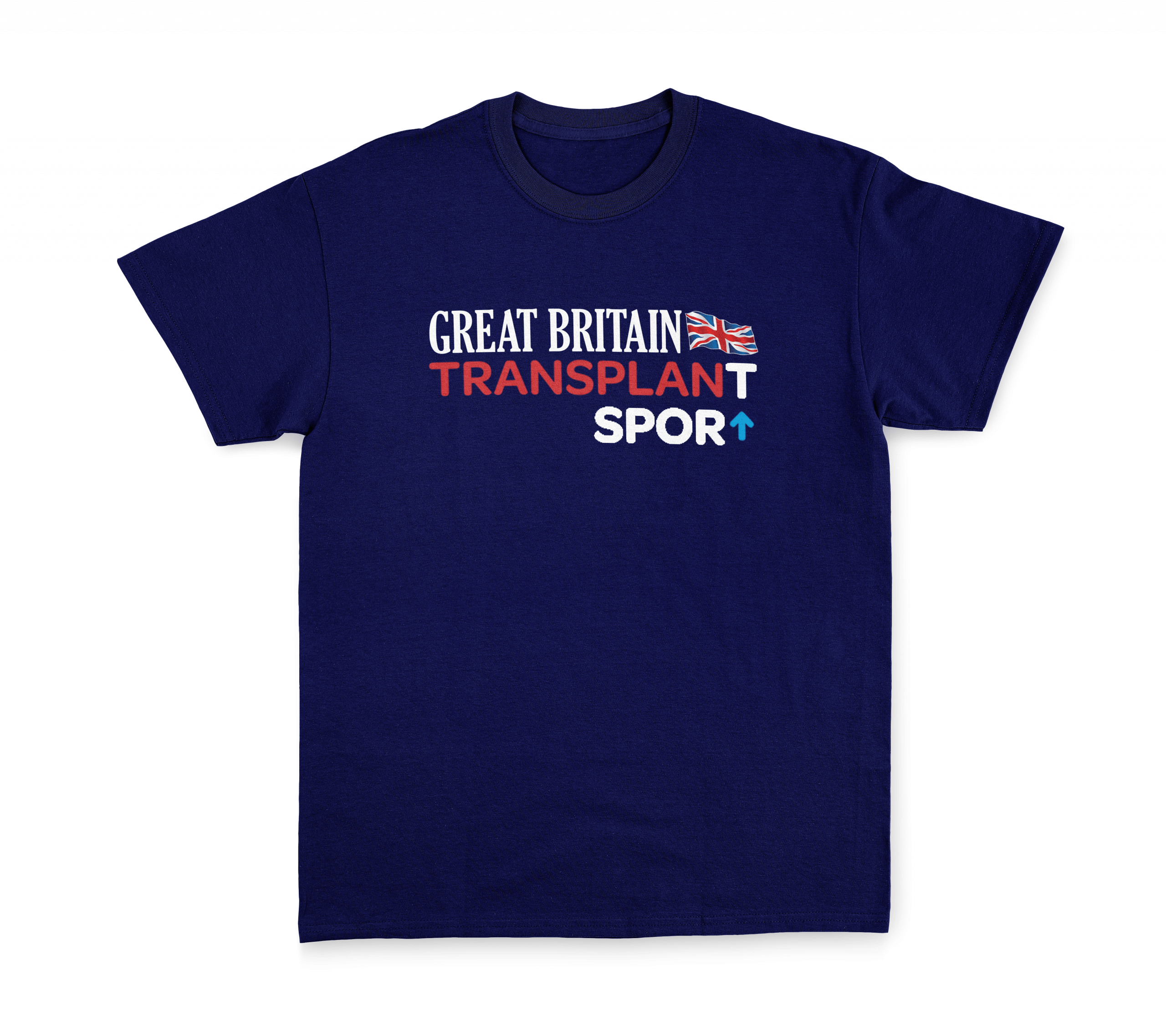 GREAT BRITAIN – COTTON TEE – NAVY