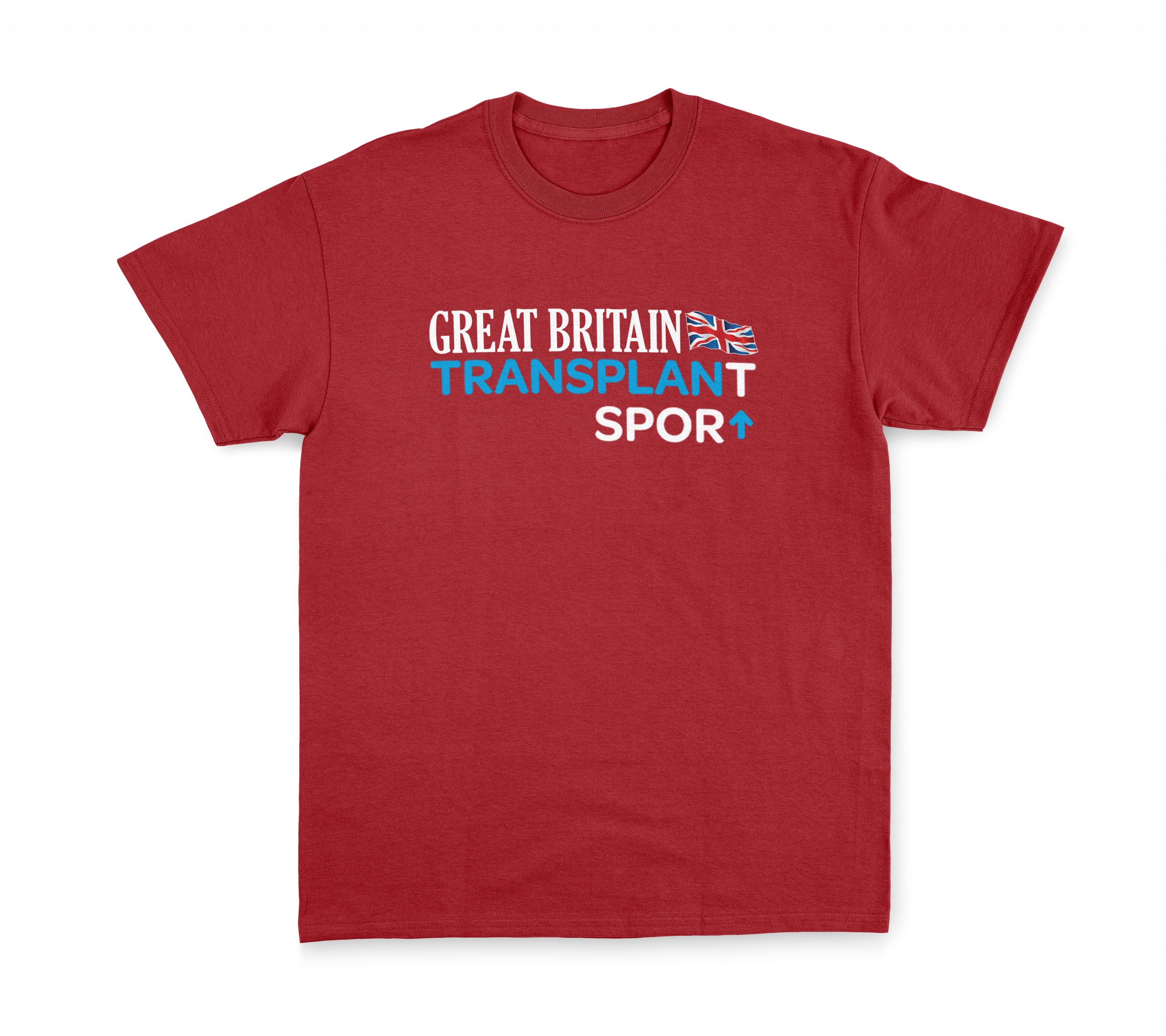 GREAT BRITAIN – COTTON TEE – RED