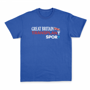 GREAT BRITAIN - COTTON TEE - ROYAL