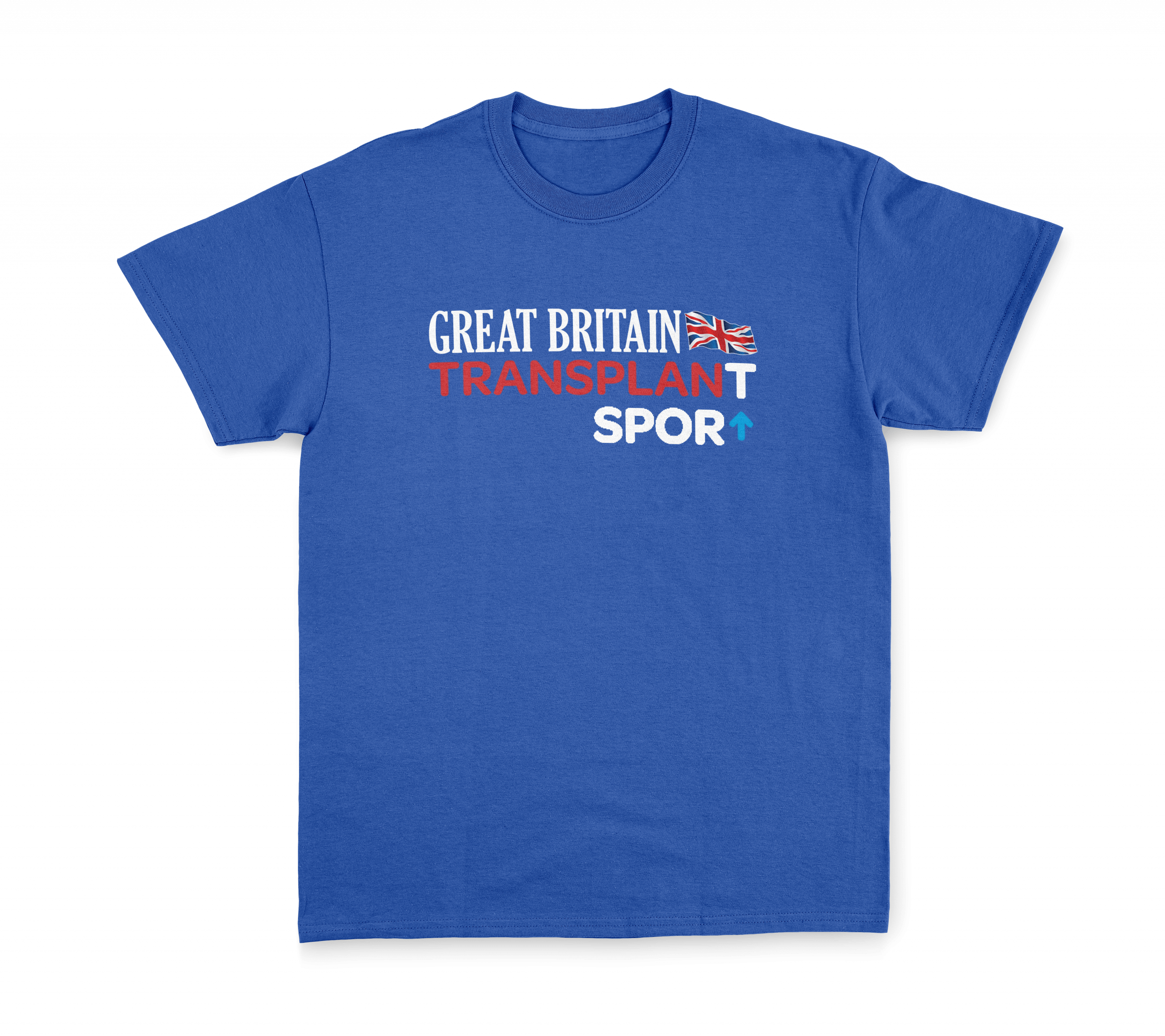 GREAT BRITAIN – COTTON TEE – ROYAL