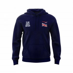 TEAM GB - COTTON HOODIE - NAVY