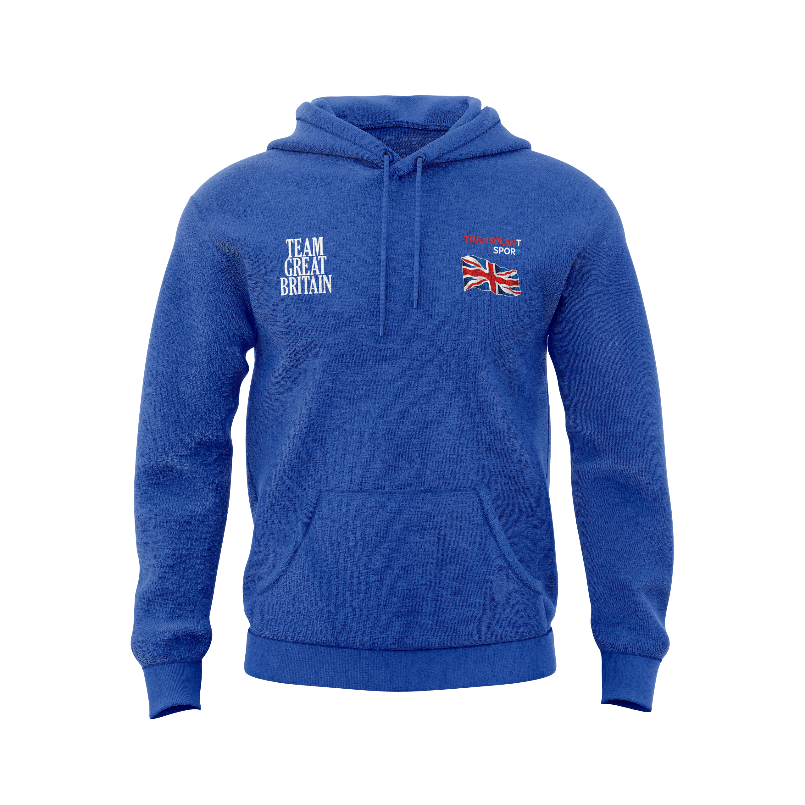 TEAM GB – COTTON HOODIE – ROYAL