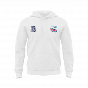 TEAM GB - COTTON HOODIE - WHITE