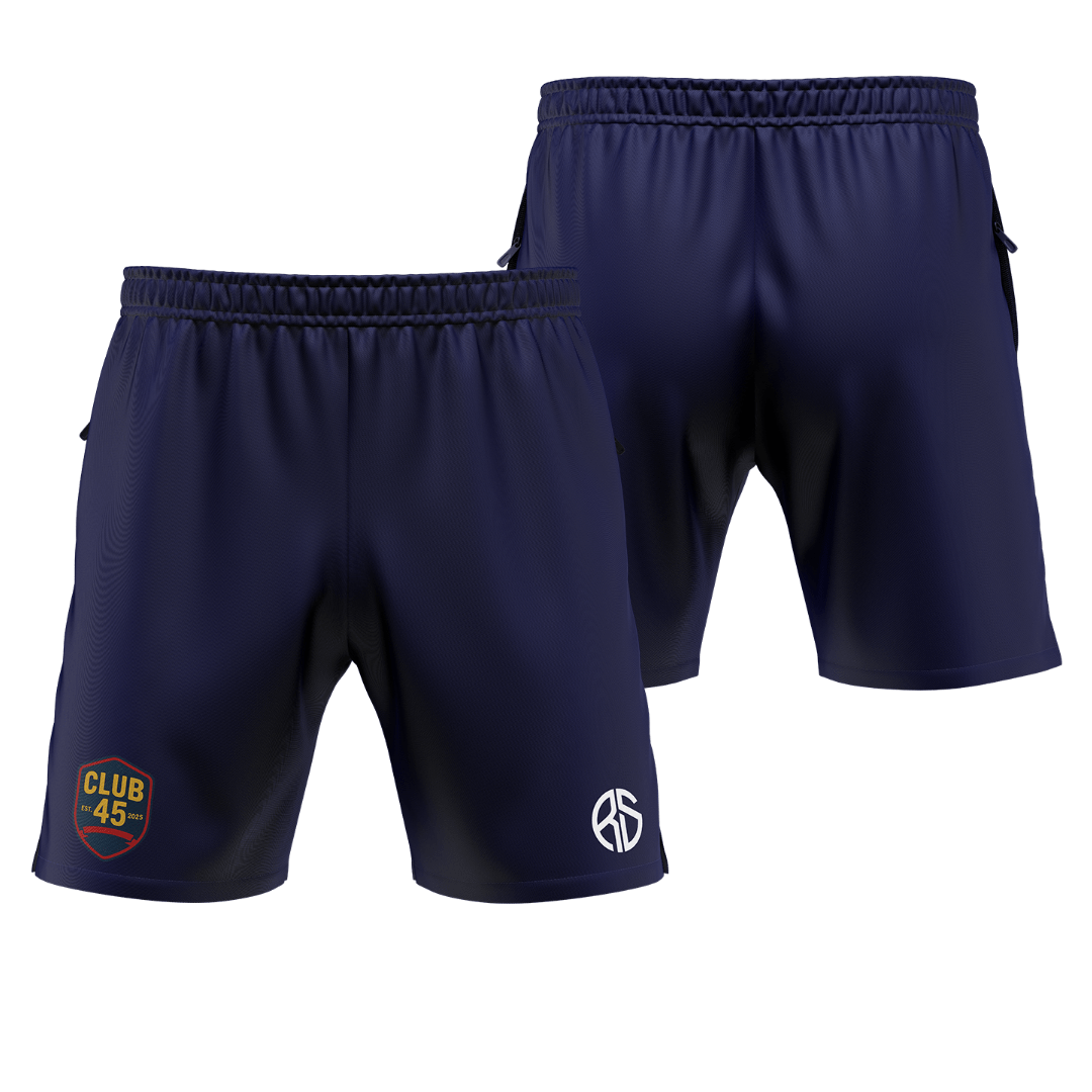 CLUB 45 – ZIP LEISURE SHORTS