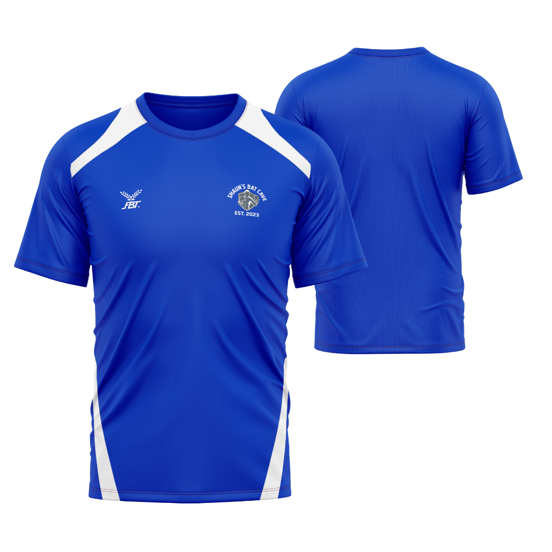 Bat Cave – Training Tee [Slim Fit] – Royal Blue