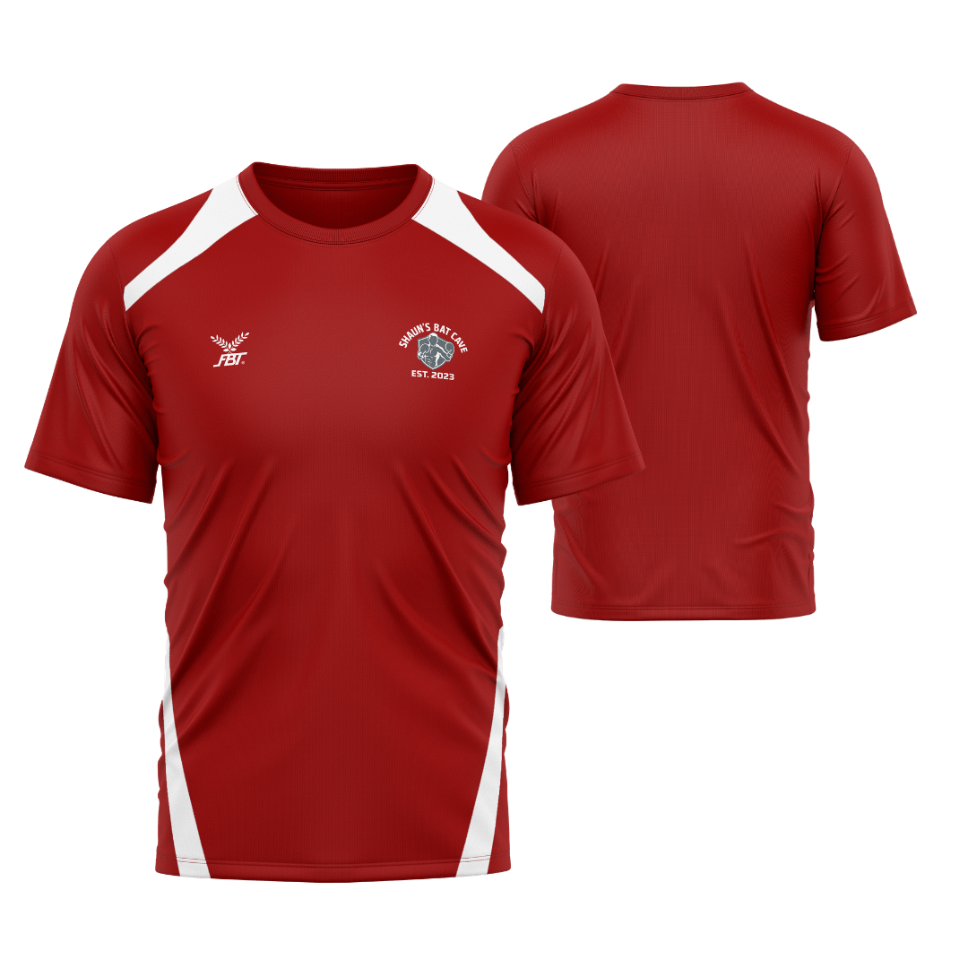 Bat Cave – Training Tee [Slim Fit] – Red