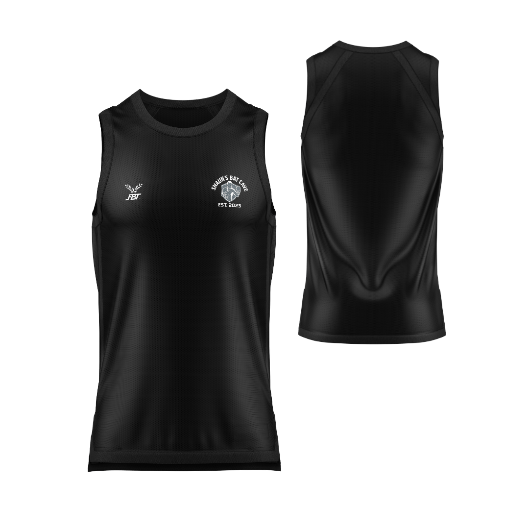 Bat Cave Boxing Vest – Black