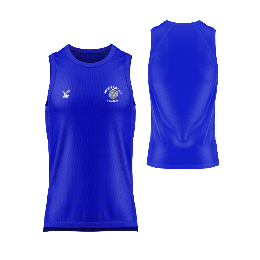 Bat Cave Boxing Vest – Royal Blue