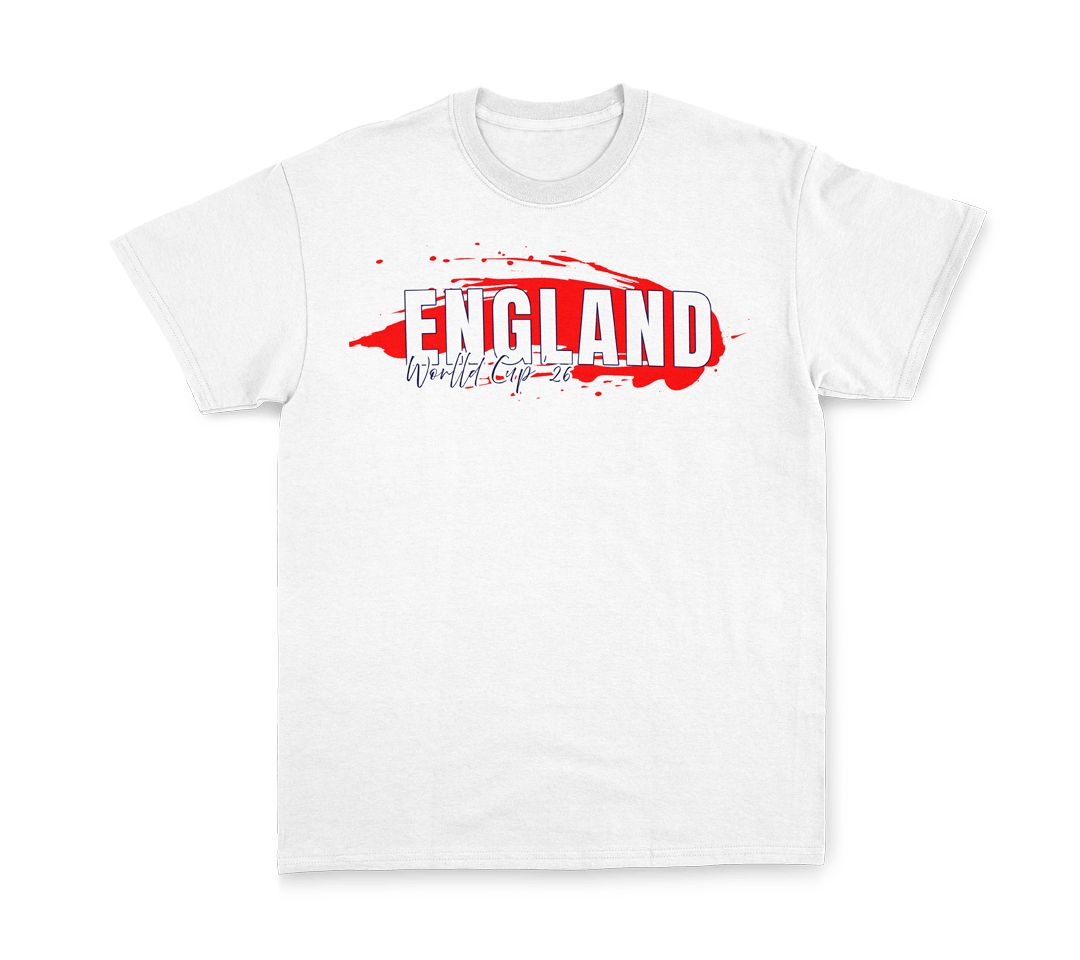 ENGLAND – COTTON TEE – V1