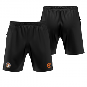 ABINGDON EAGLES - LEISURE SHORTS - BLACK