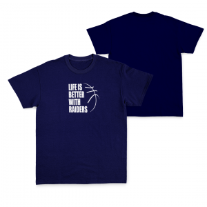 HARROGATE RAIDERS TEE - DESIGN 1 - NAVY