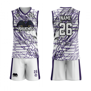 NEWCASTLE RAVENS - WHITE PLAYING KIT - KIDS