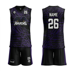 NEWCASTLE RAVENS - BLACK PLAYING KIT - KIDS