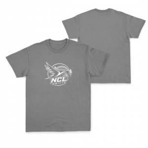 NEWCASTLE SWIFTS - COTTON TEE - DESIGN 1 - GREY