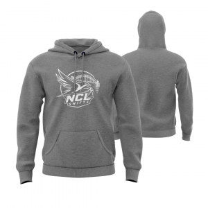 NEWCASTLE SWIFTS - COTTON HOODIE - DESIGN 1 - GREY