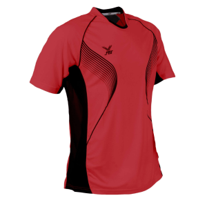 SATURN JERSEY - RED/BLACK