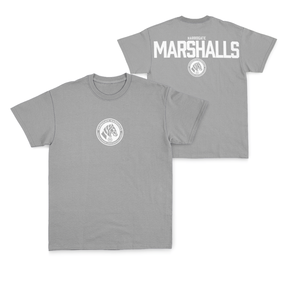 HARROGATE MARSHALLS TEE - DESIGN 2 - GREY
