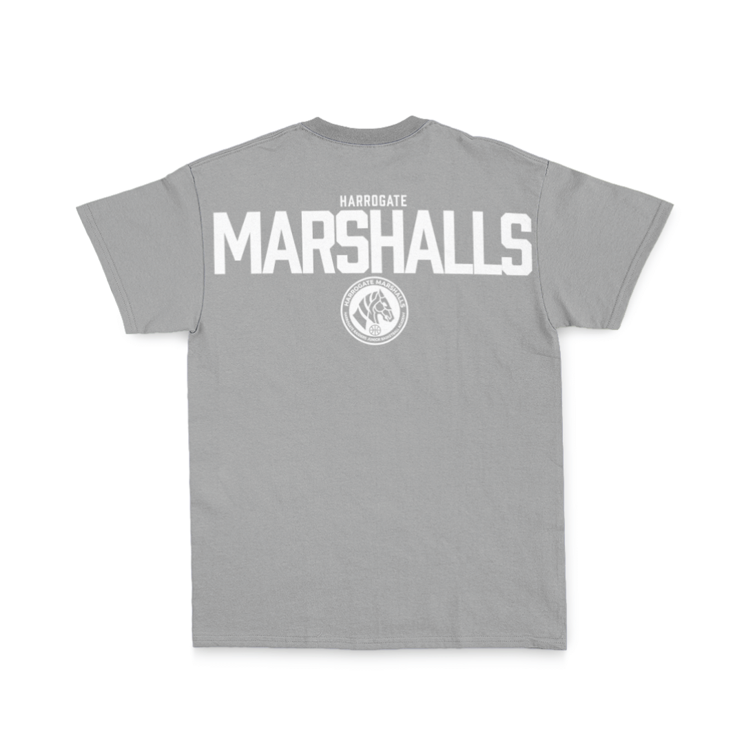 HARROGATE MARSHALLS TEE - DESIGN 2 - GREY - Image 3