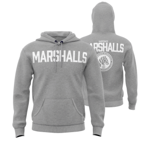 HARROGATE MARSHALLS HOODIE - DESIGN 2 - GREY