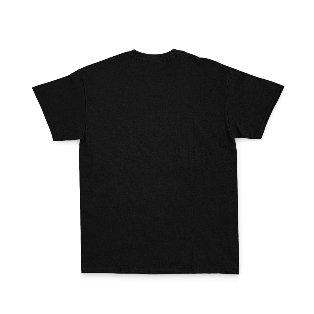 HARROGATE MARSHALLS TEE - DESIGN 3 - BLACK - Image 3