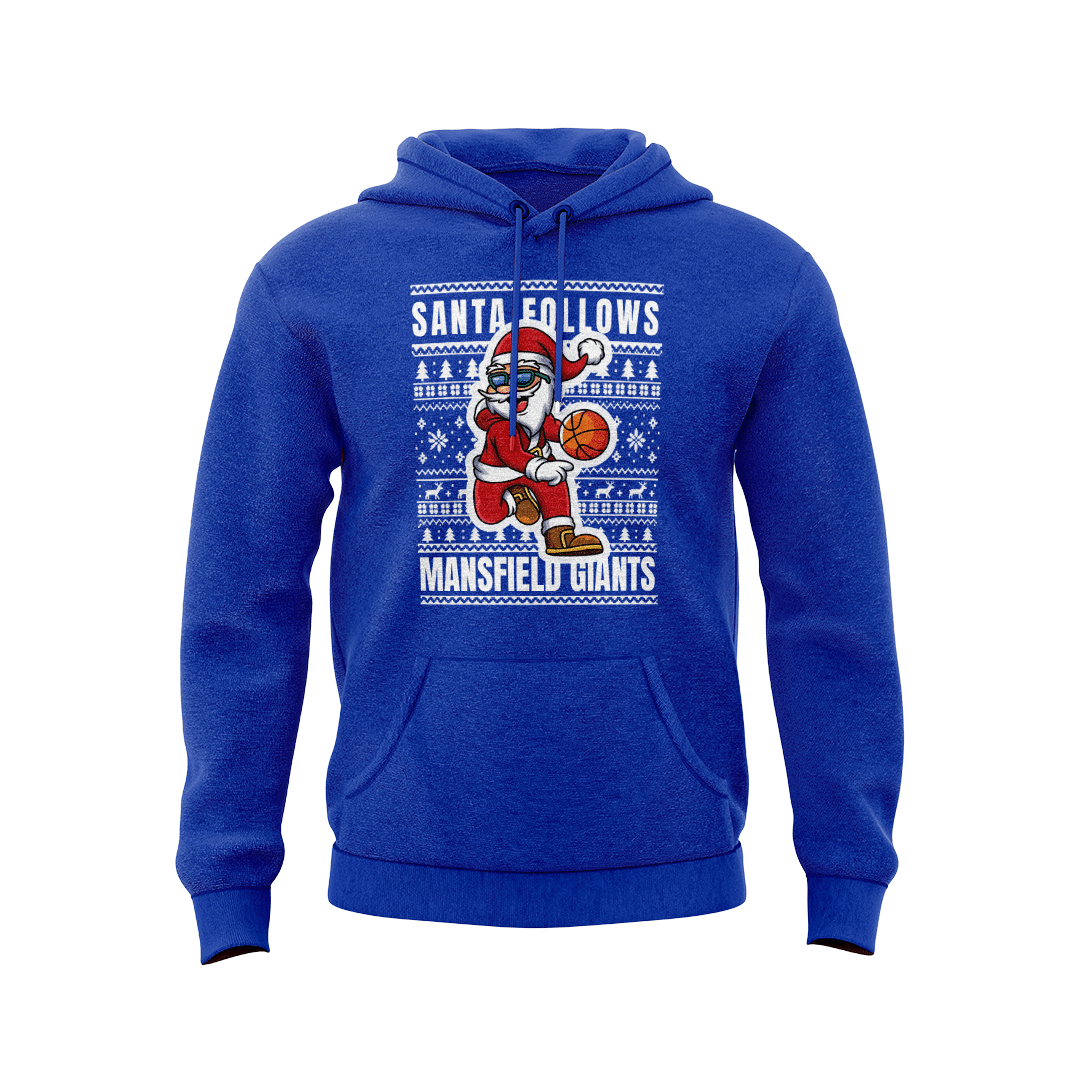 MANSFIELD GIANTS - CHRISTMAS HOODIE - DESIGN 2
