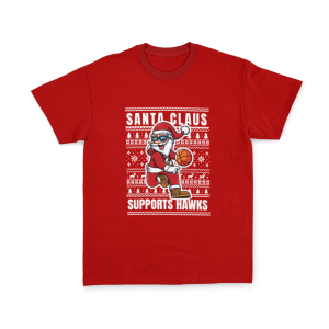 ROTHERHAM HAWKS - CHRISTMAS TEE - DESIGN 1