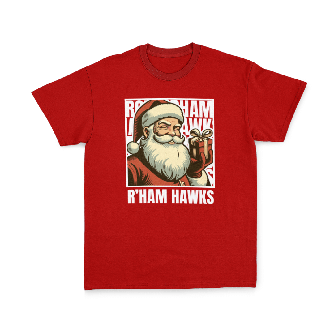 ROTHERHAM HAWKS - CHRISTMAS TEE - DESIGN 2